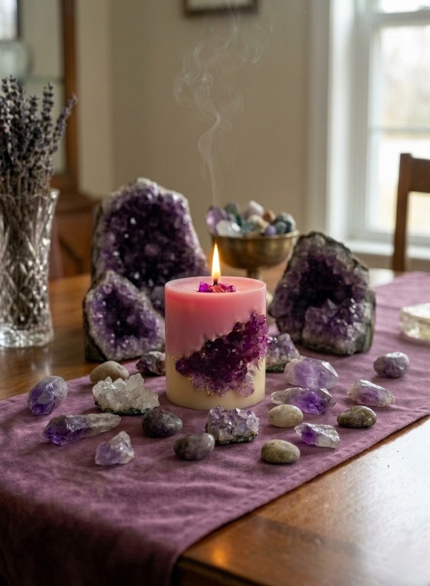 Fire & Amethyst